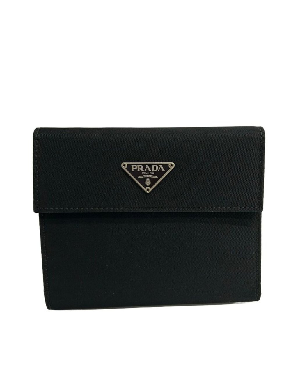 Prada Trifold Wallet Black